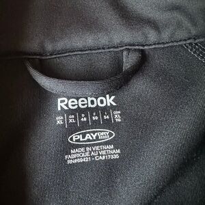 Reebok Black Athletic zip up